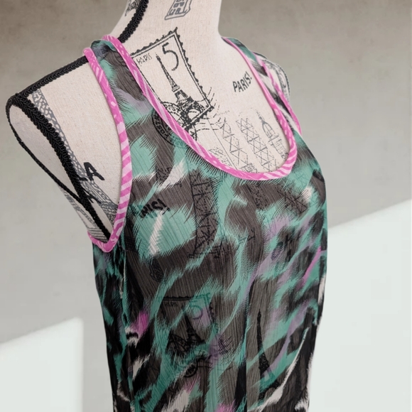 Leopard print layering dress - Picture 3 of 6